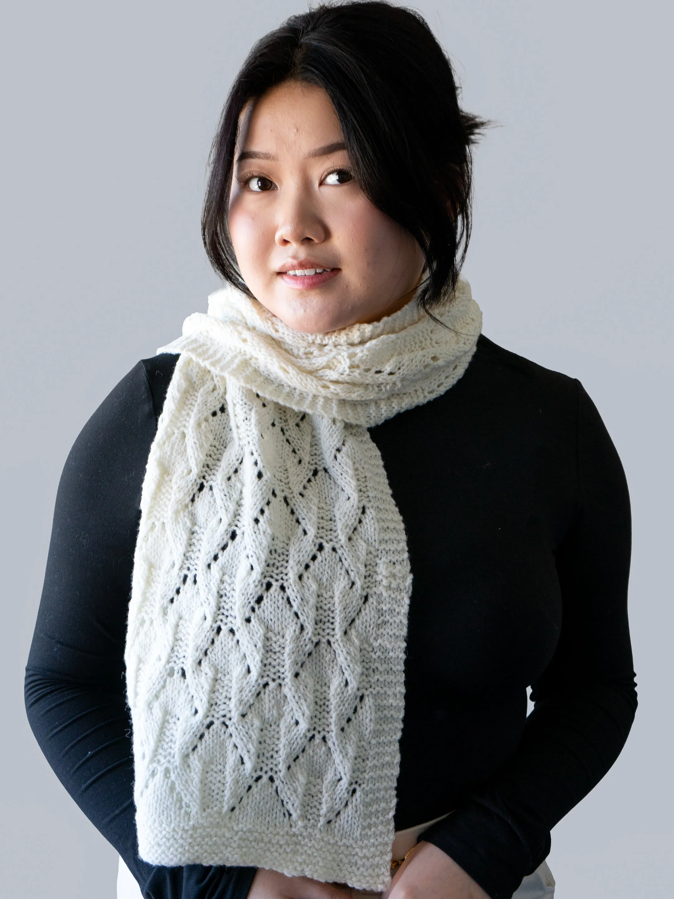 Obstacles Stole or Scarf <br/><small>knitting pattern</small>