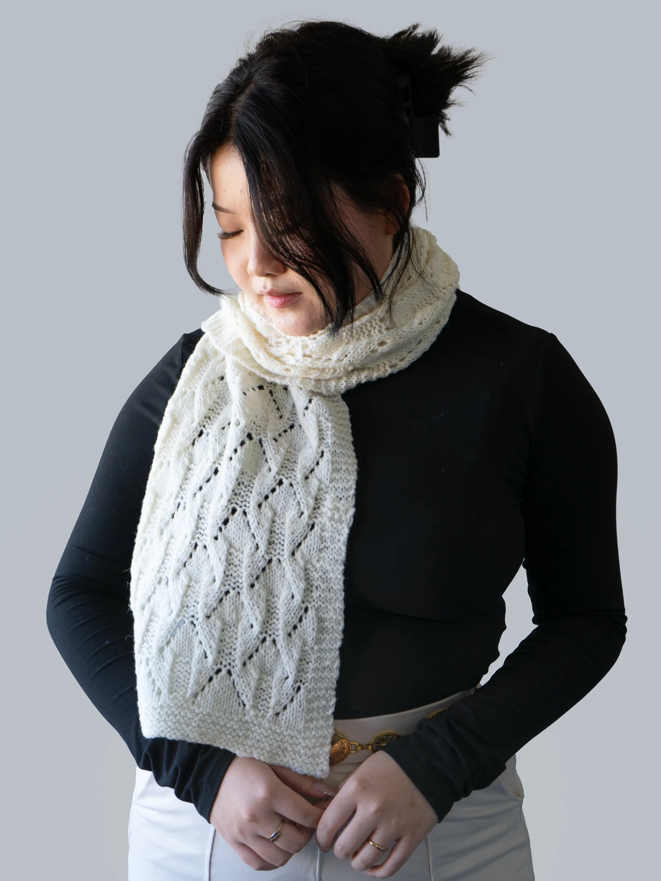 Obstacles Stole or Scarf <br/><small>knitting pattern</small>