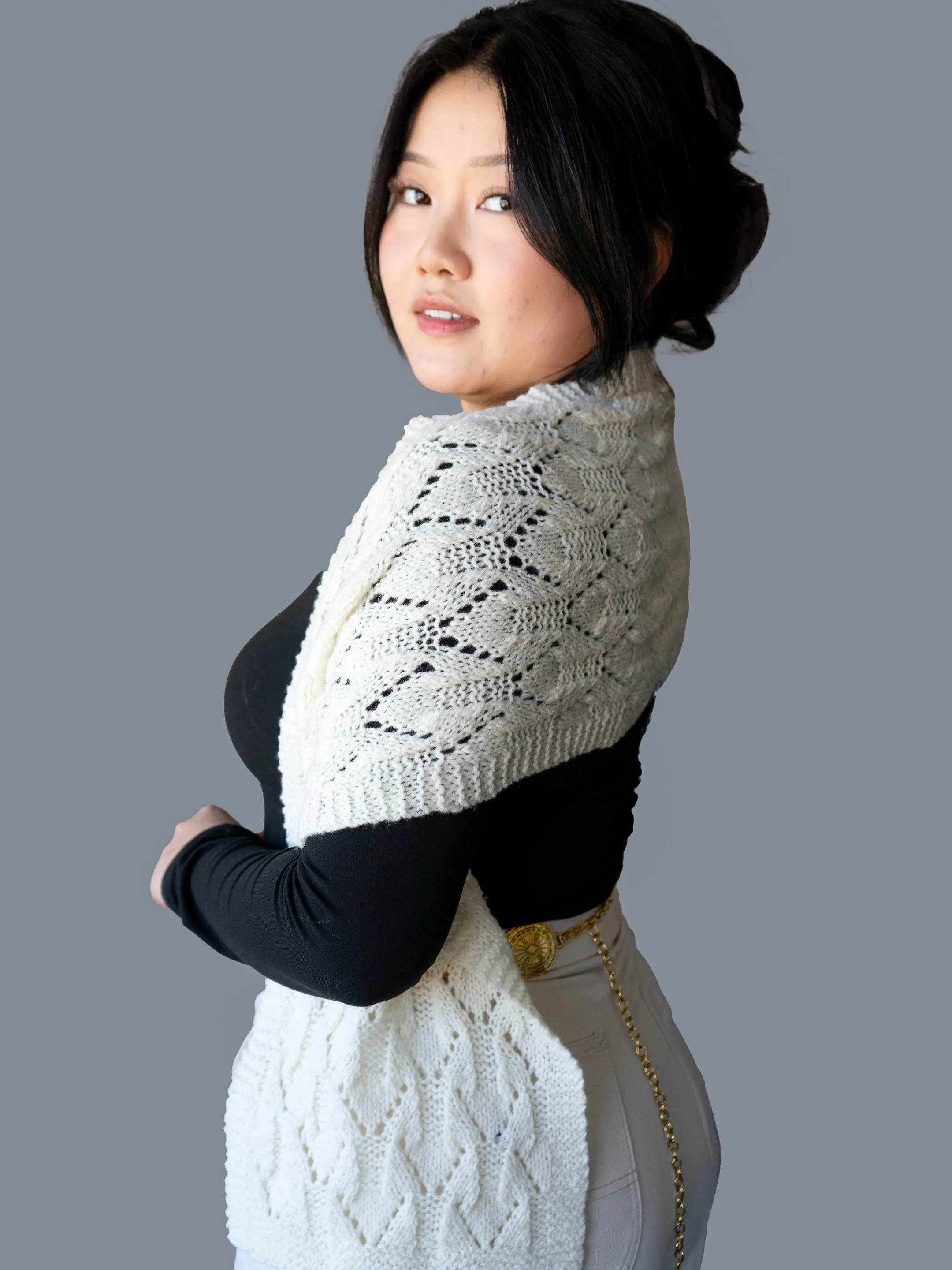Obstacles Stole or Scarf <br/><small>knitting pattern</small>