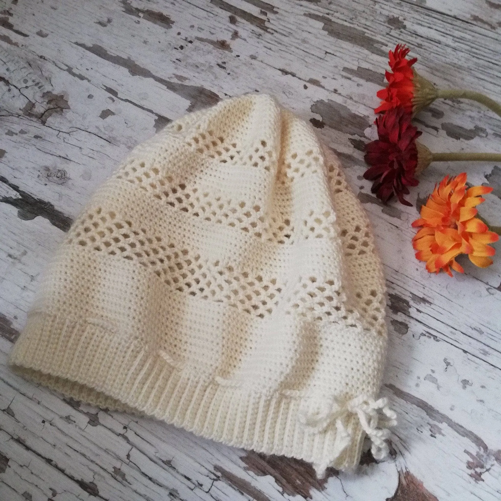 Out of the Snow Beanie Crochet Pattern