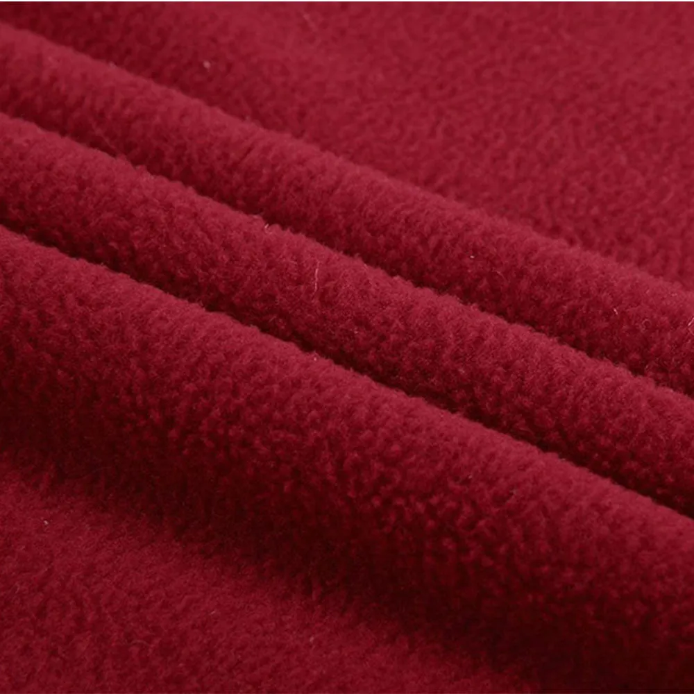 Pet Dog Warm Coat Fleece Jacket Jumper Sweater Winter Clothes-Wine Red