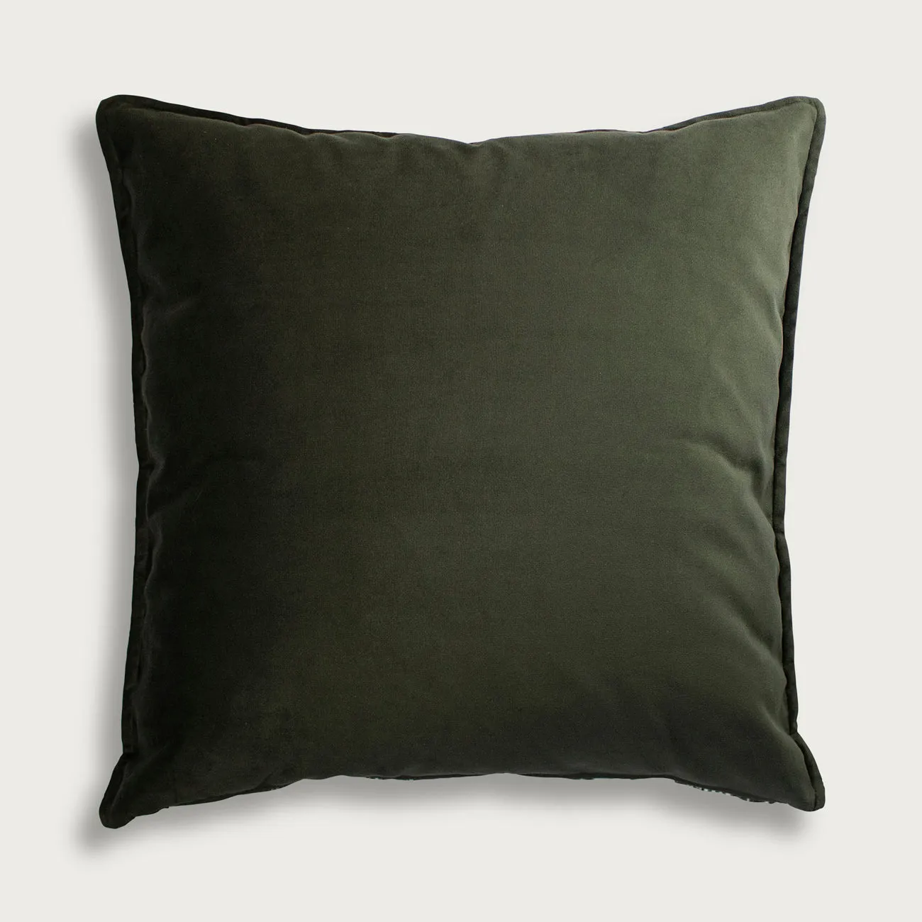 Renée Rossouw Lines Drought Red Velvet Scatter Cushion