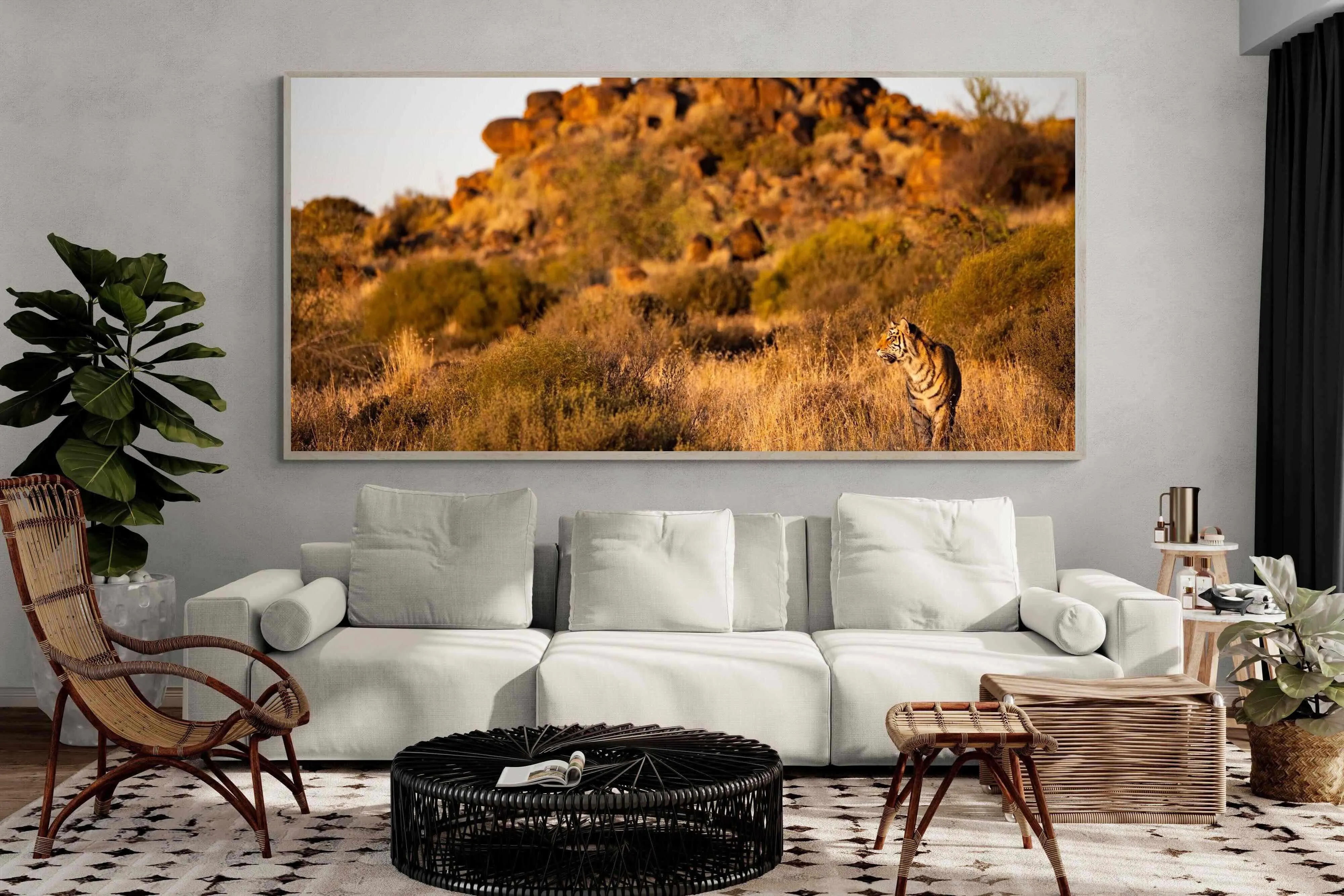 Tiger Landscape