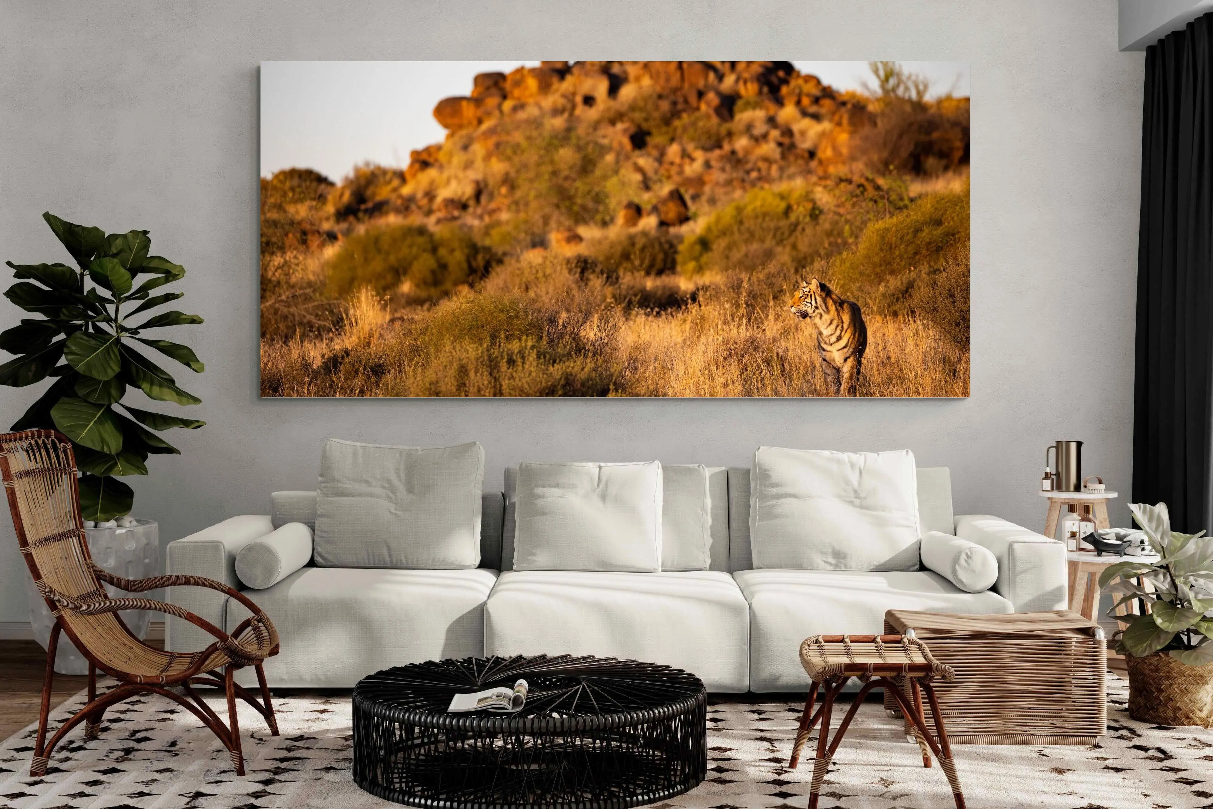 Tiger Landscape