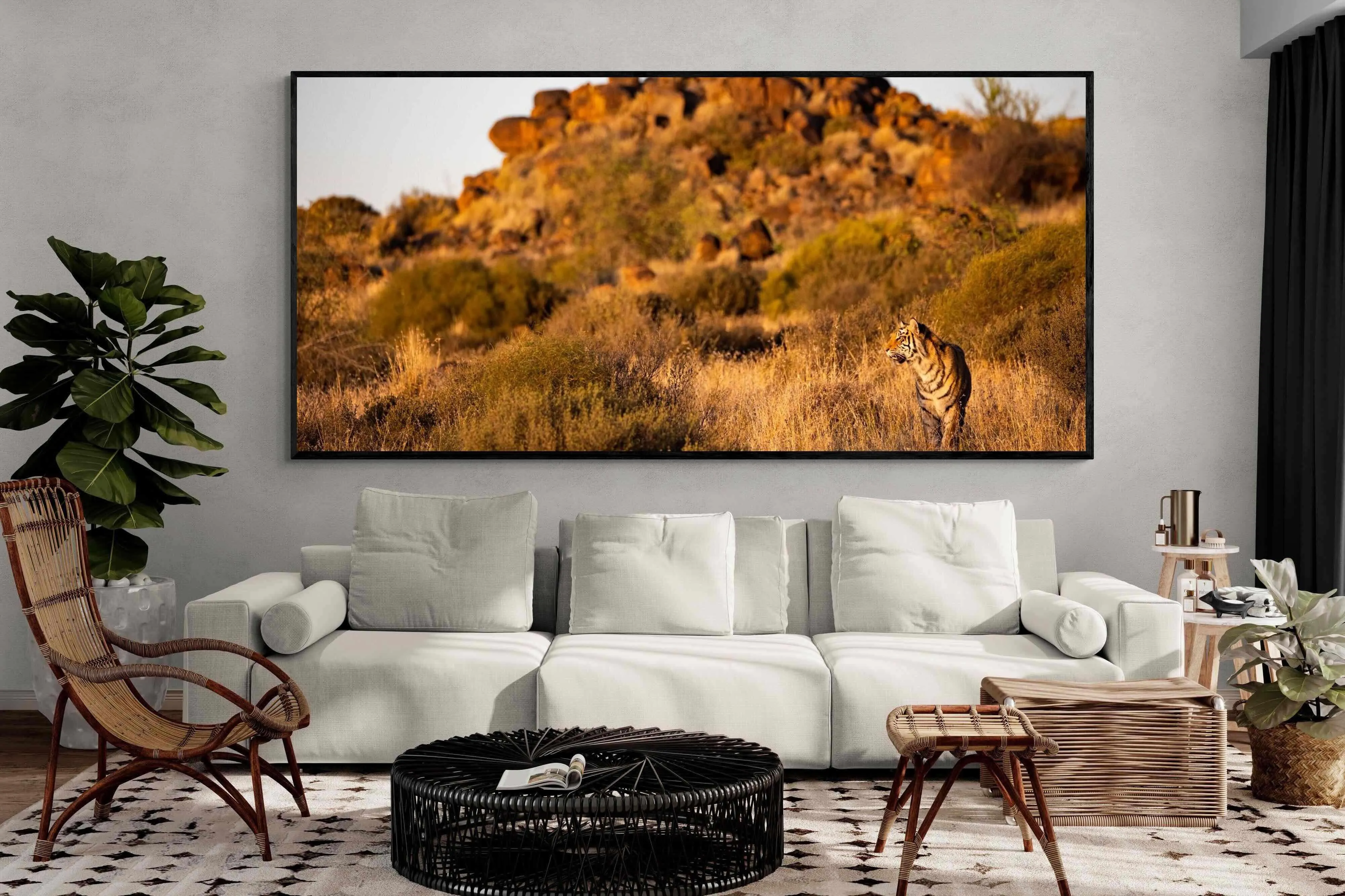 Tiger Landscape