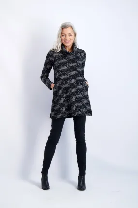 Web Weave Cowl Tunic