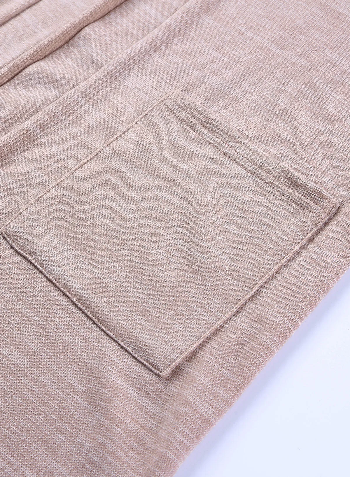 Women's Tunic Back Open Front Cardigan with Pockets