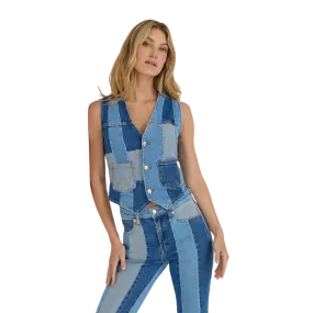 Wrangler Women's Lainey Wilson Patchwork Vest