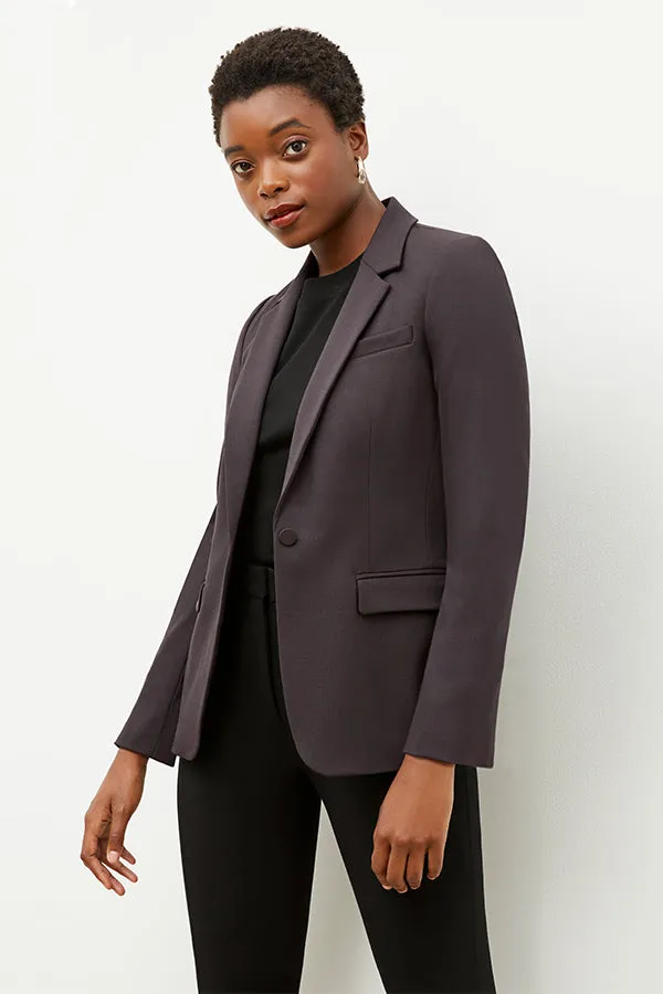 Yiyan Blazer - Wool Twill :: Haze