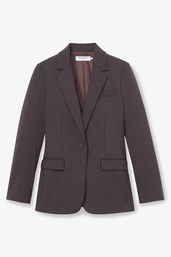 Yiyan Blazer - Wool Twill :: Haze