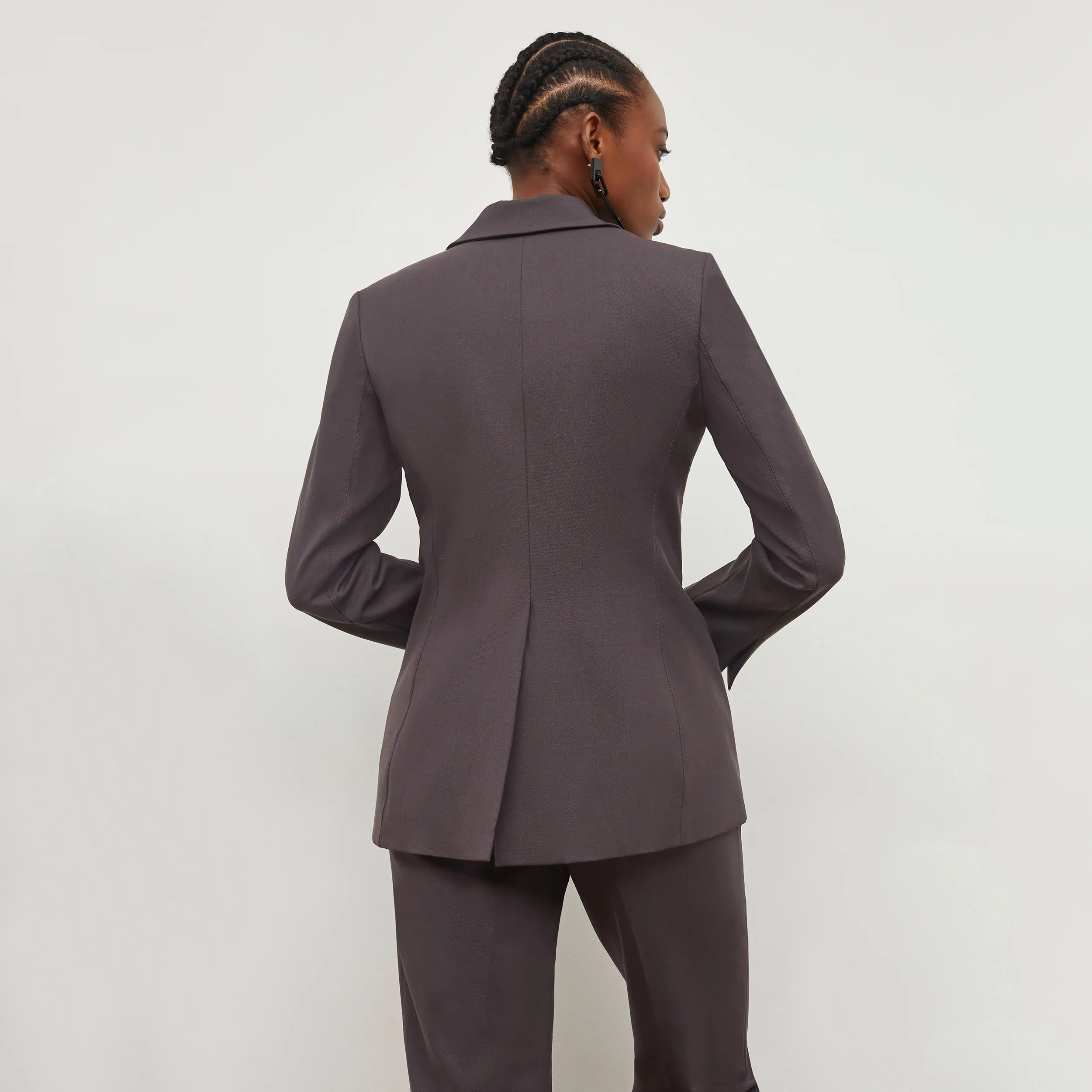Yiyan Blazer - Wool Twill :: Haze
