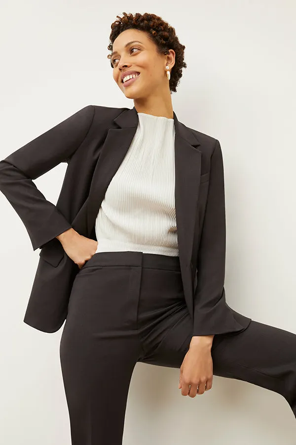 Yiyan Blazer - Wool Twill :: Haze