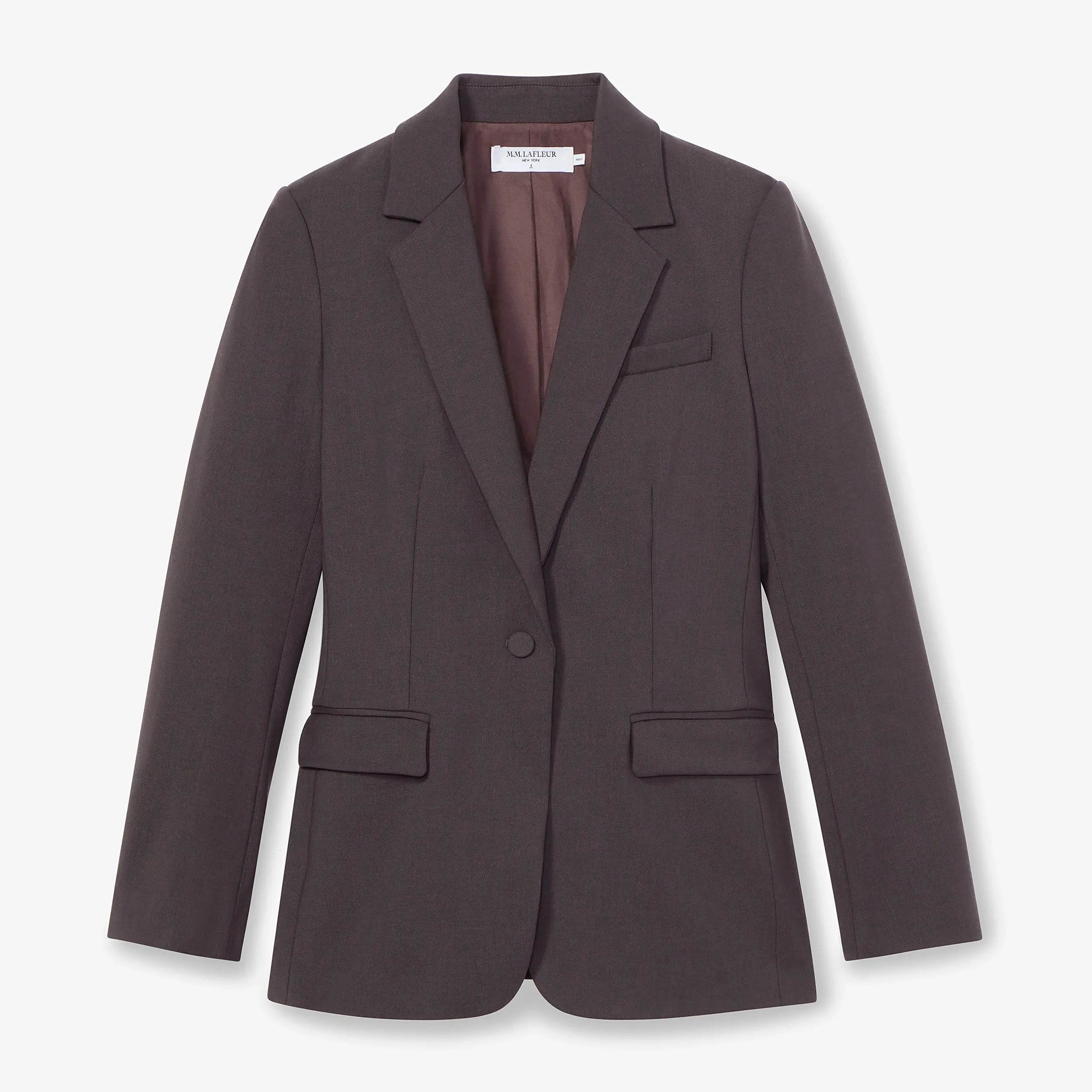 Yiyan Blazer - Wool Twill :: Haze
